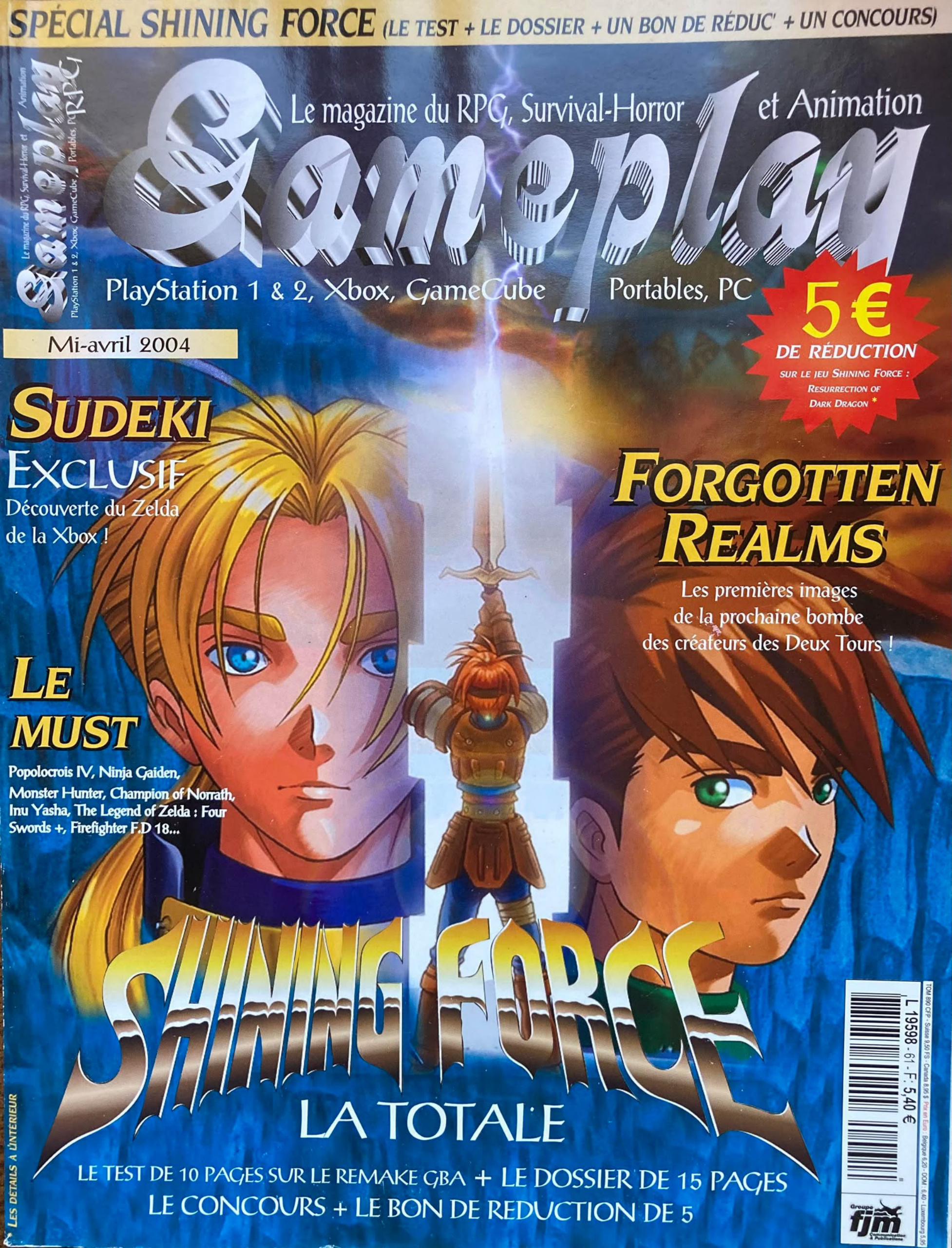 Première page de gameplayrpg numero41