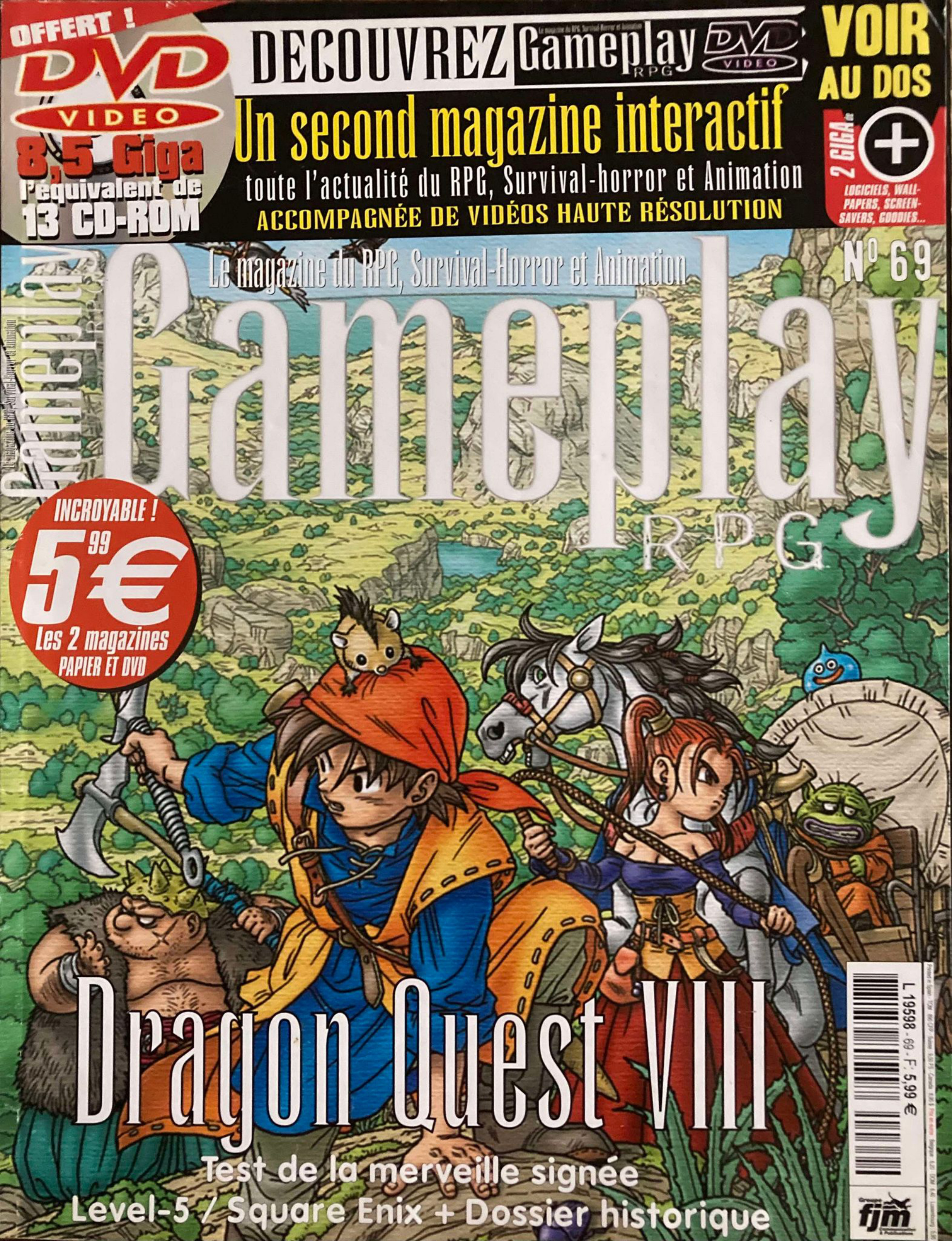 Première page de gameplayrpg numero49