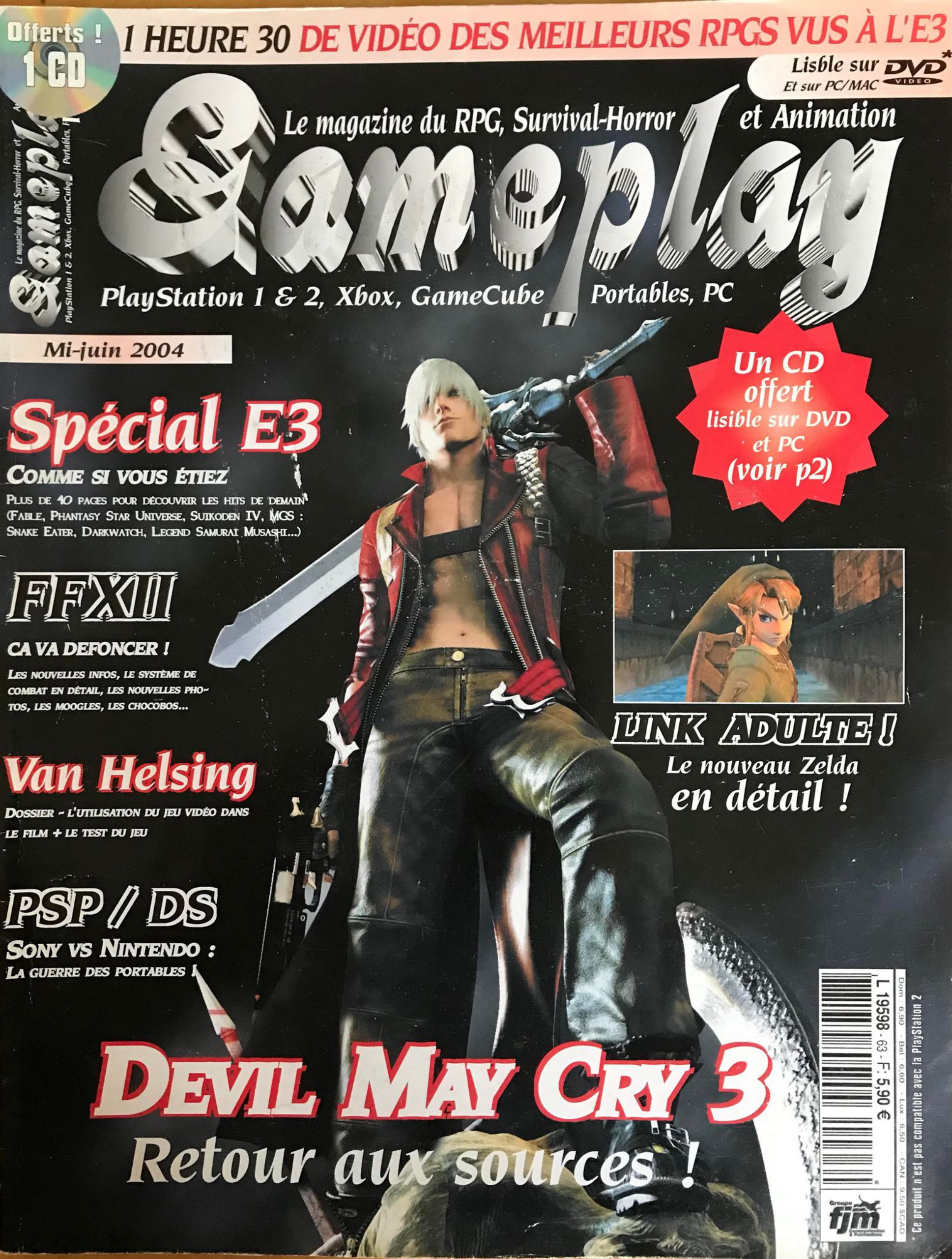 Première page de gameplayrpg numero63