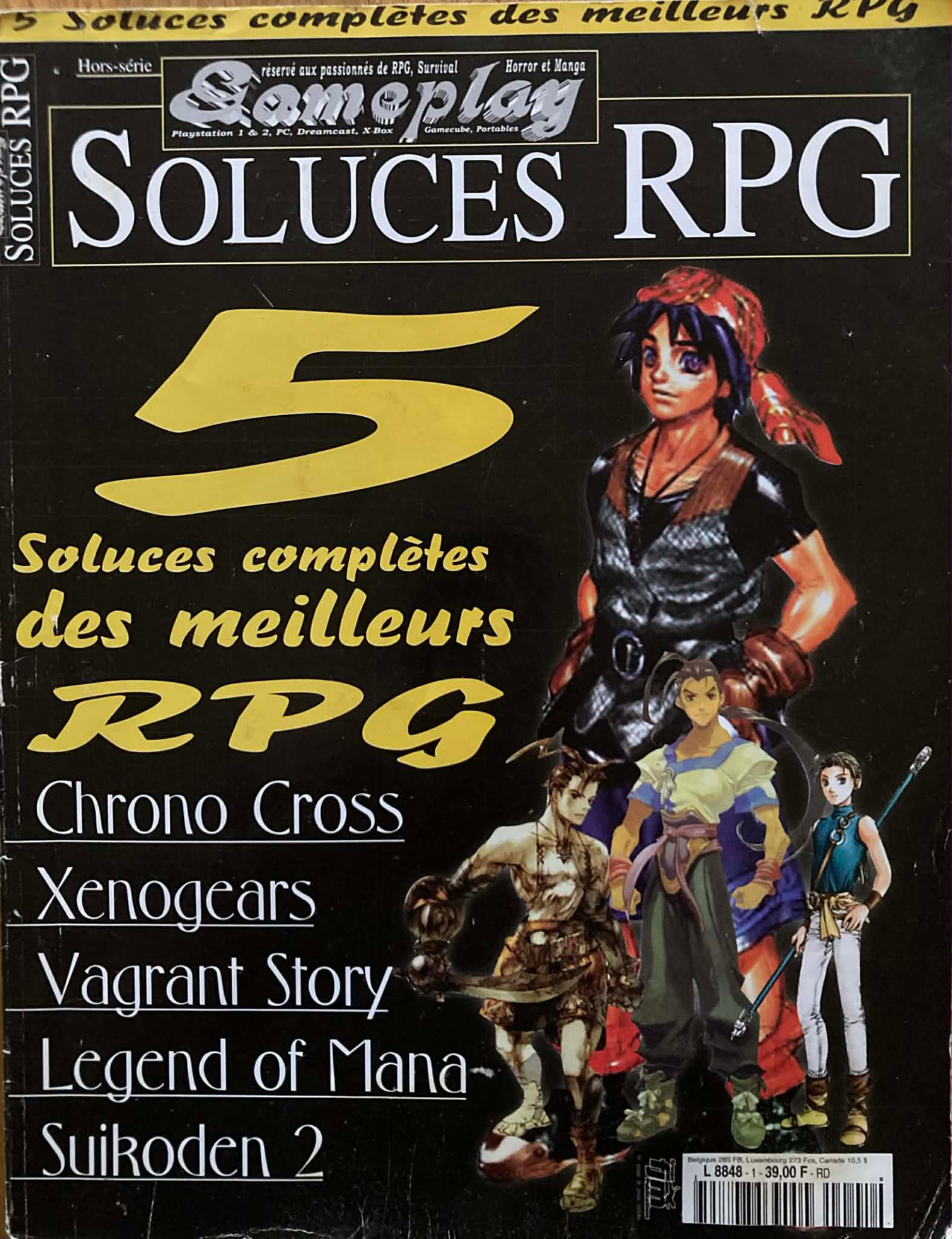 Première page de gameplayrpg numerohs01