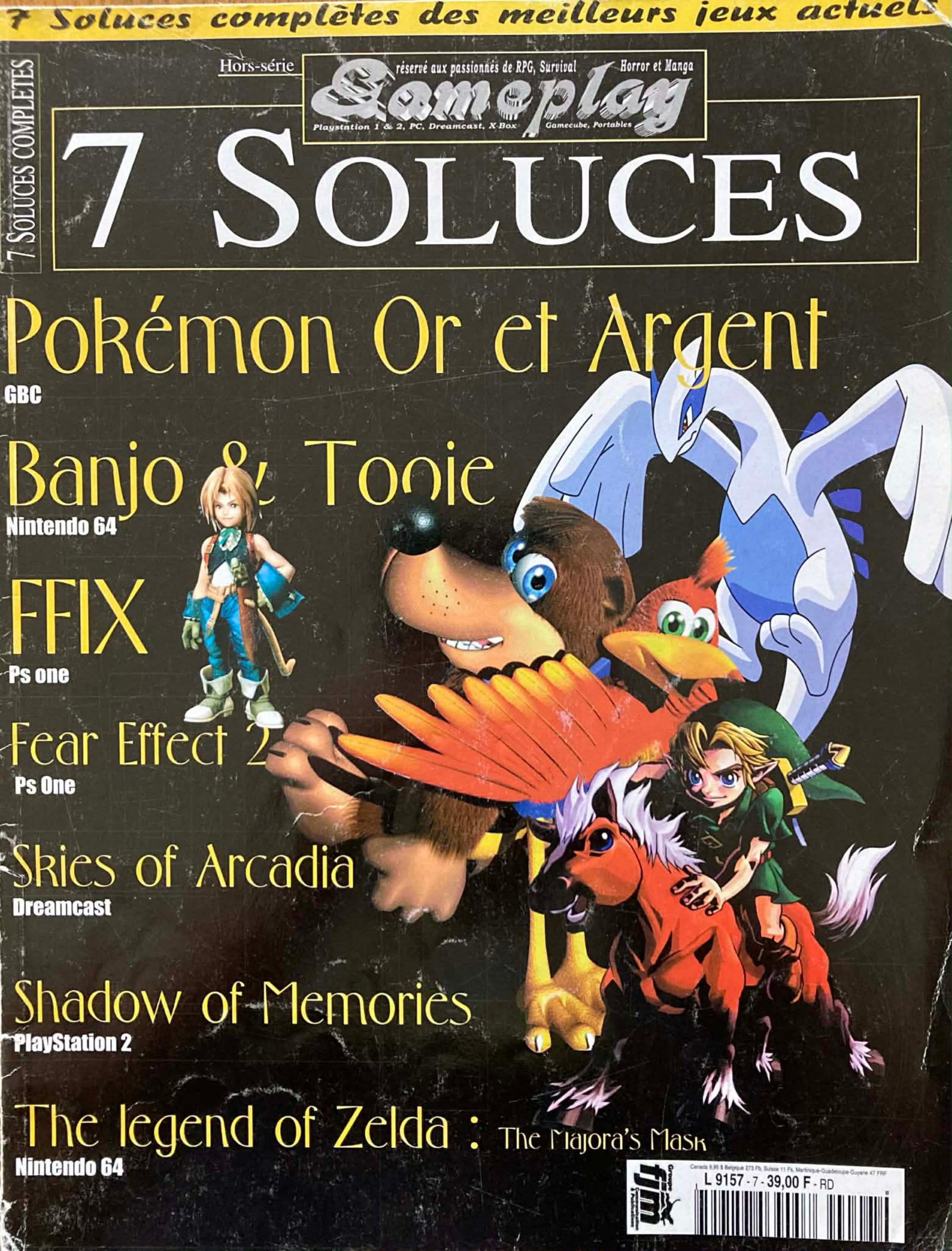 Première page de gameplayrpg numerohs07