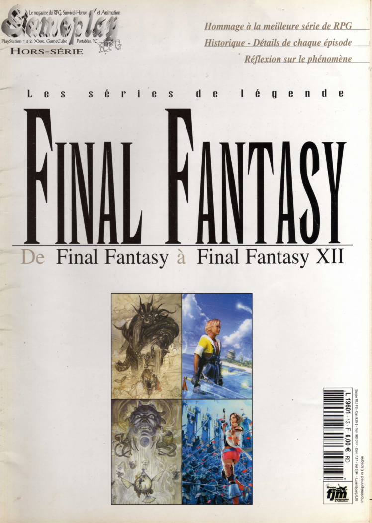 Première page de gameplayrpg numerohs13