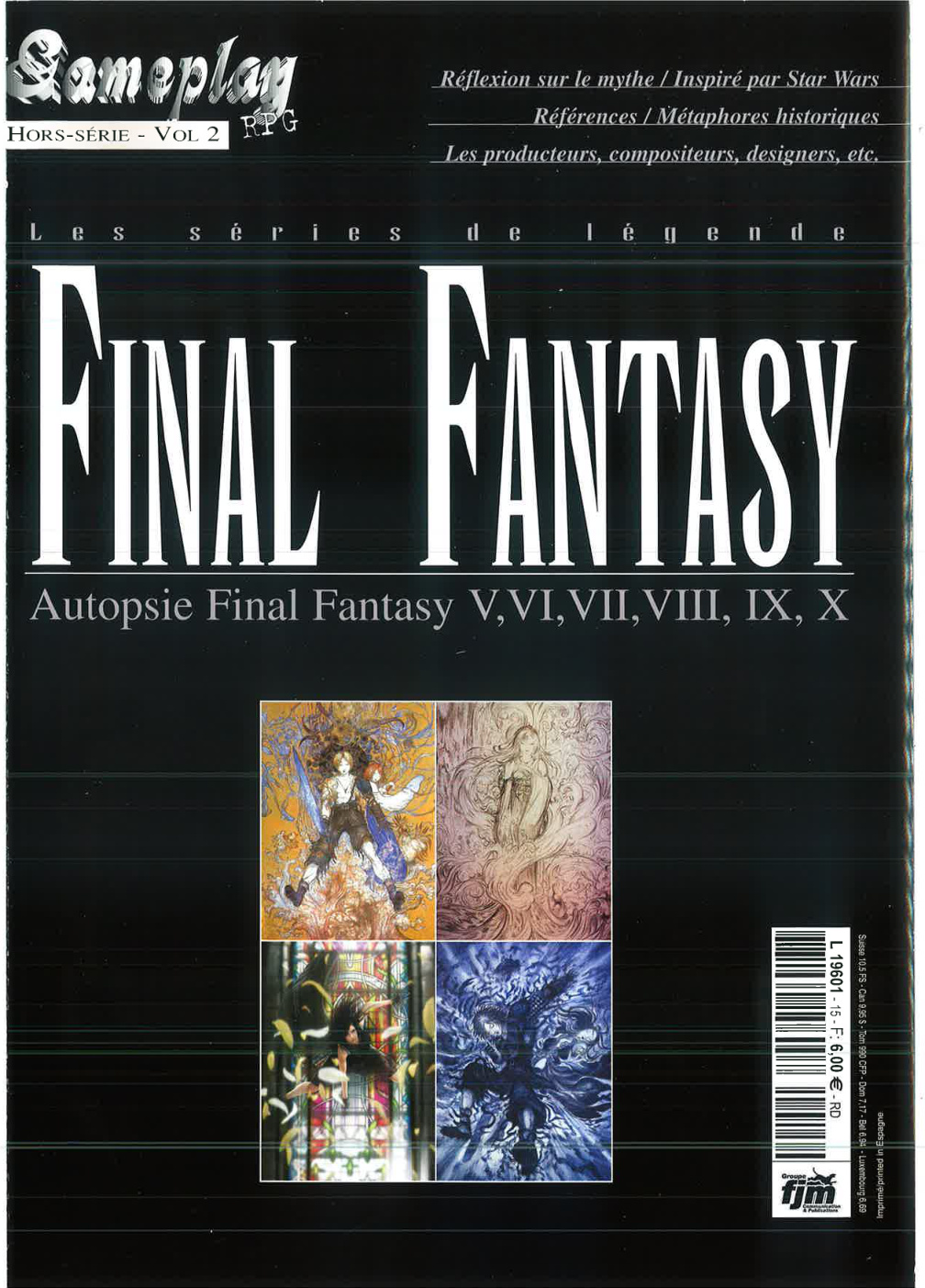 Première page de gameplayrpg numerohs15