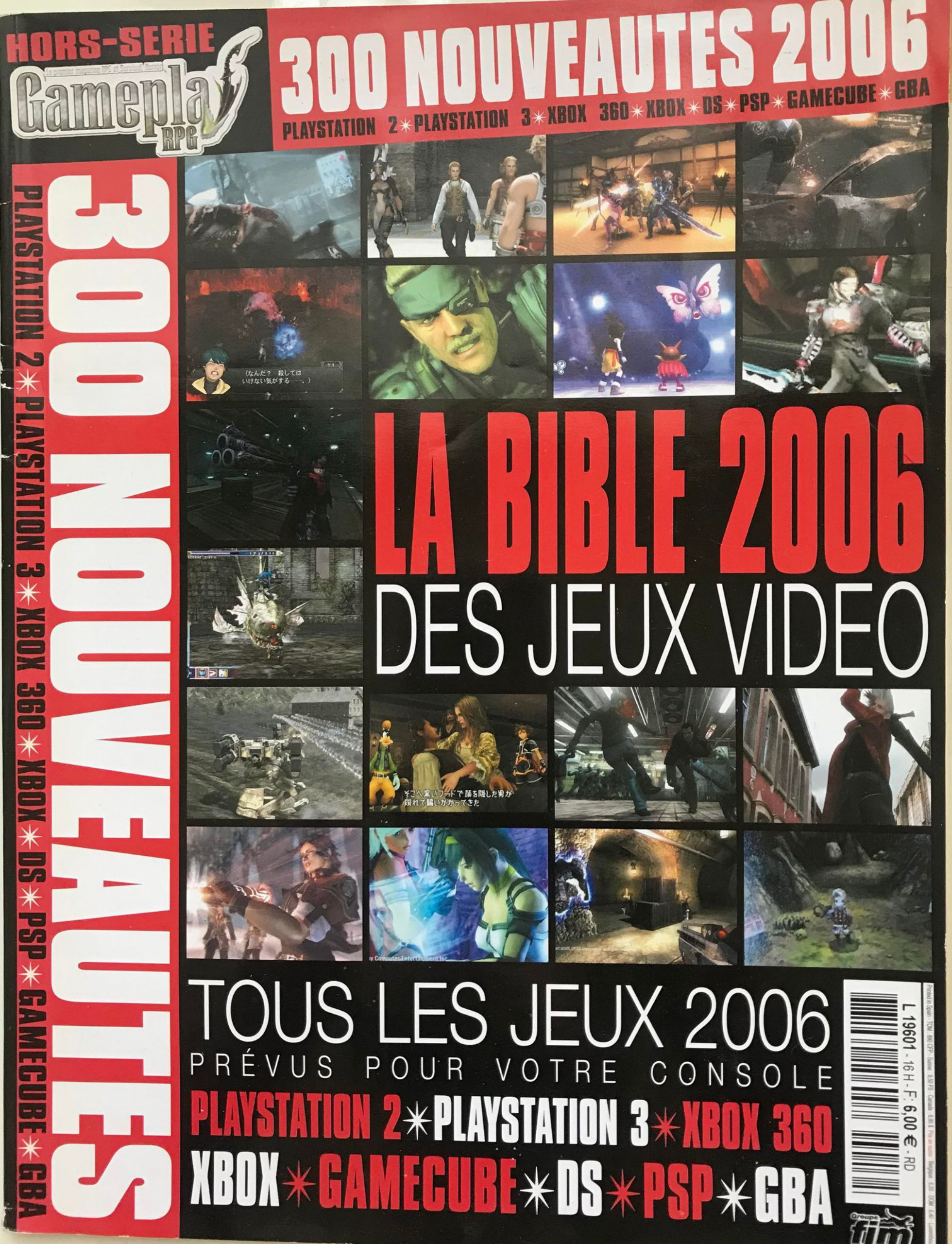 Première page de gameplayrpg numerohs16