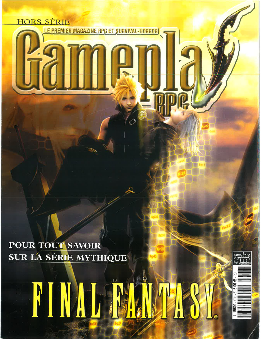 Première page de gameplayrpg numerohs17