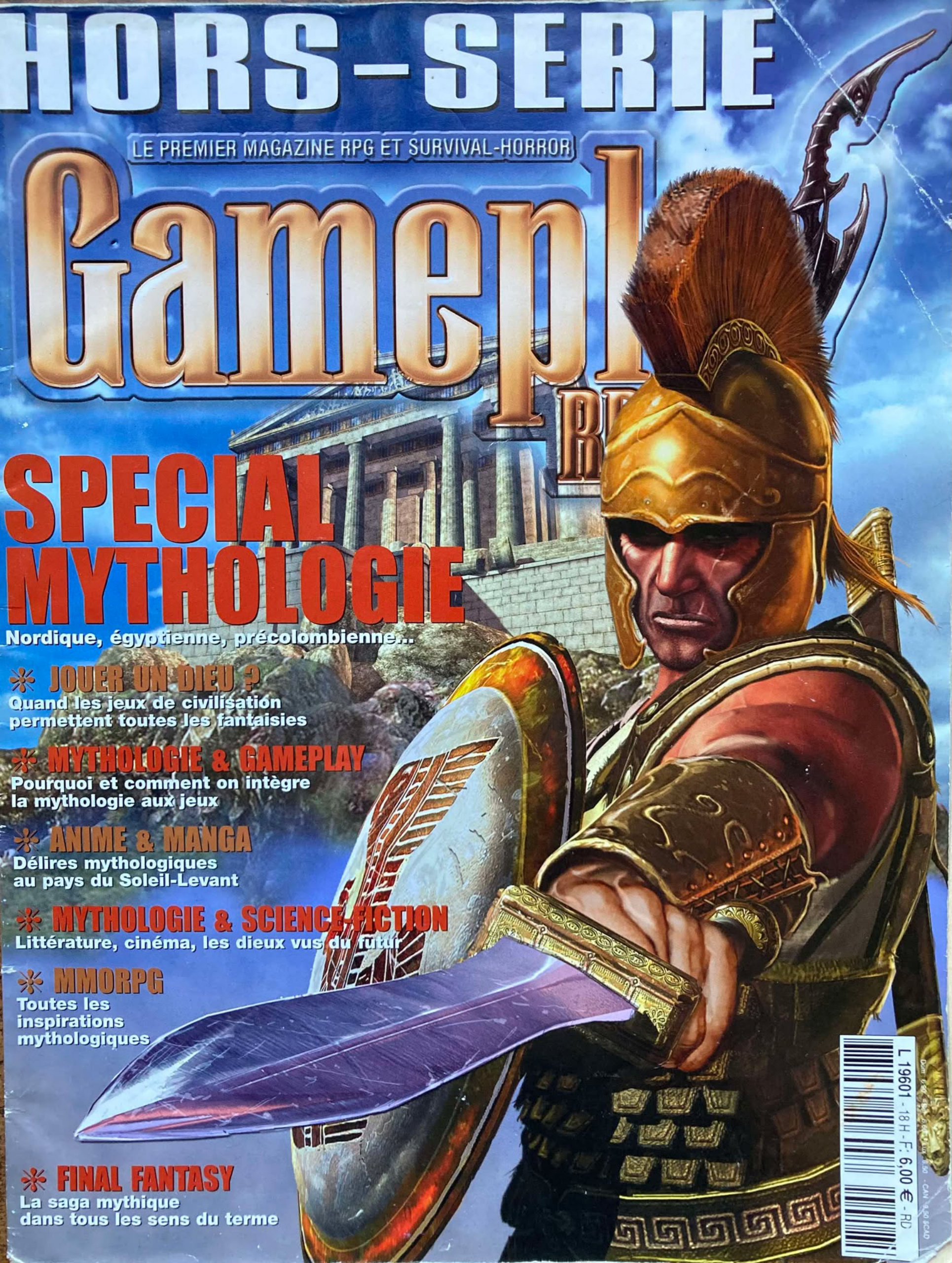 Première page de gameplayrpg numerohs18
