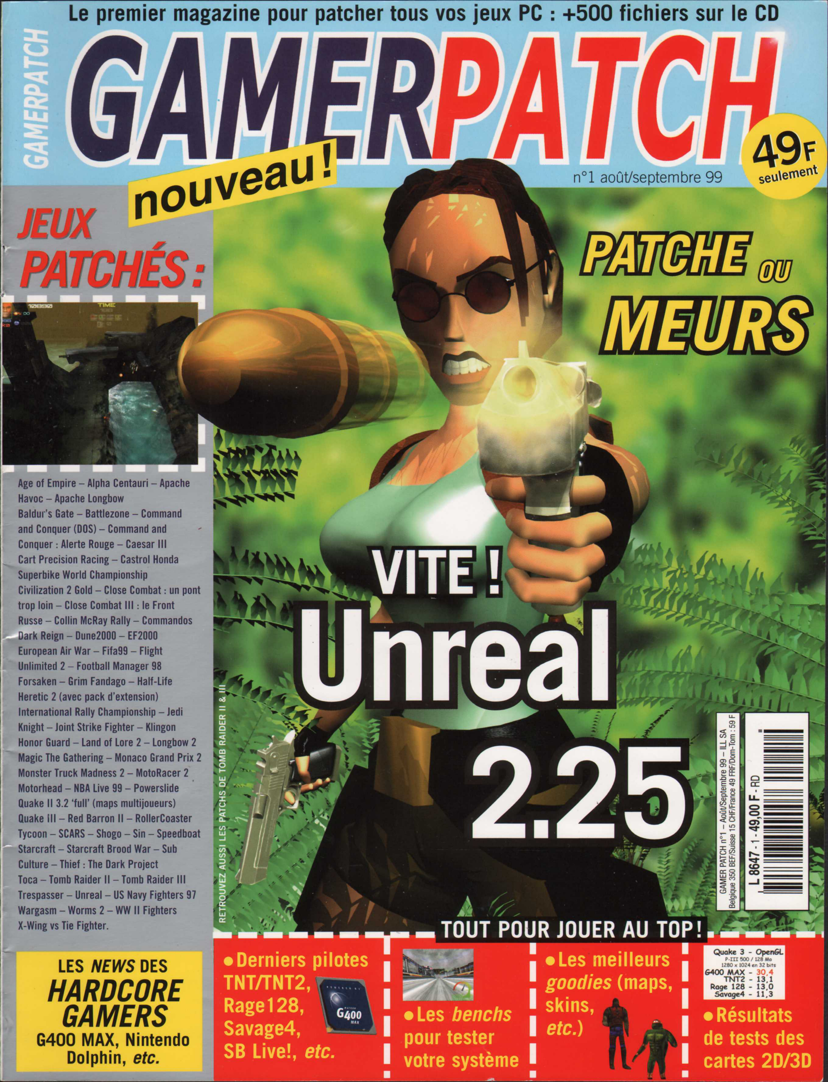 Première page de gamerpatch numero01
