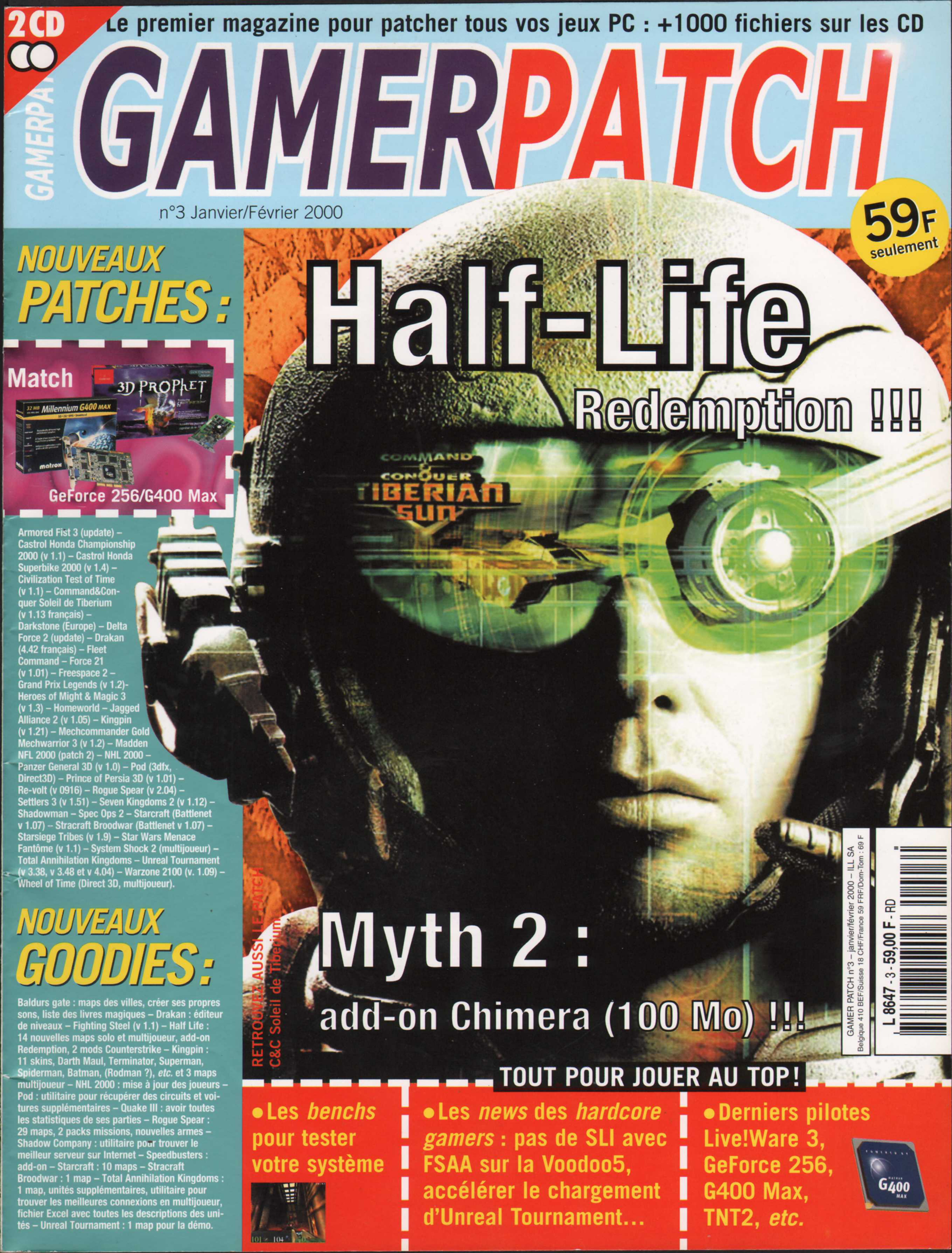 Première page de gamerpatch numero03