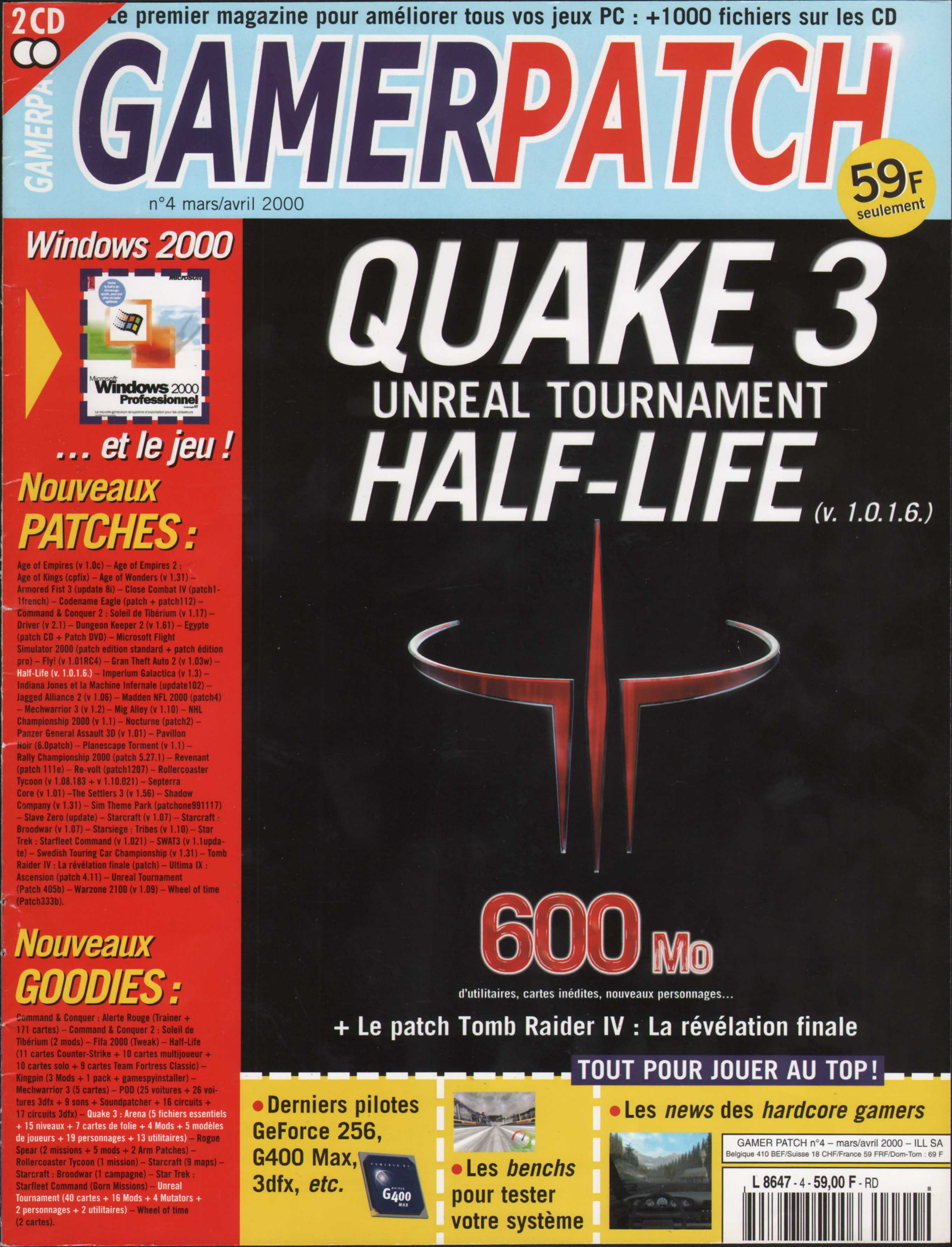 Première page de gamerpatch numero04