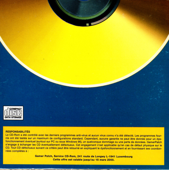 Première page de gamerpatch numerocd03