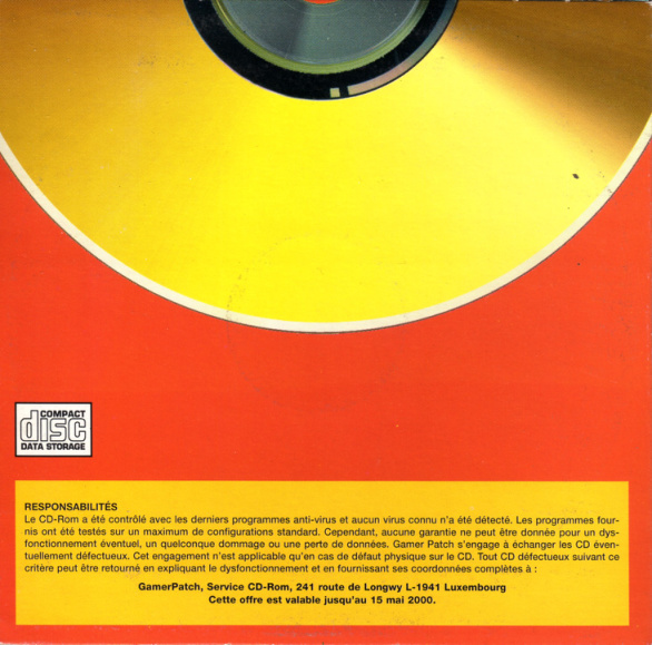 Première page de gamerpatch numerocd04