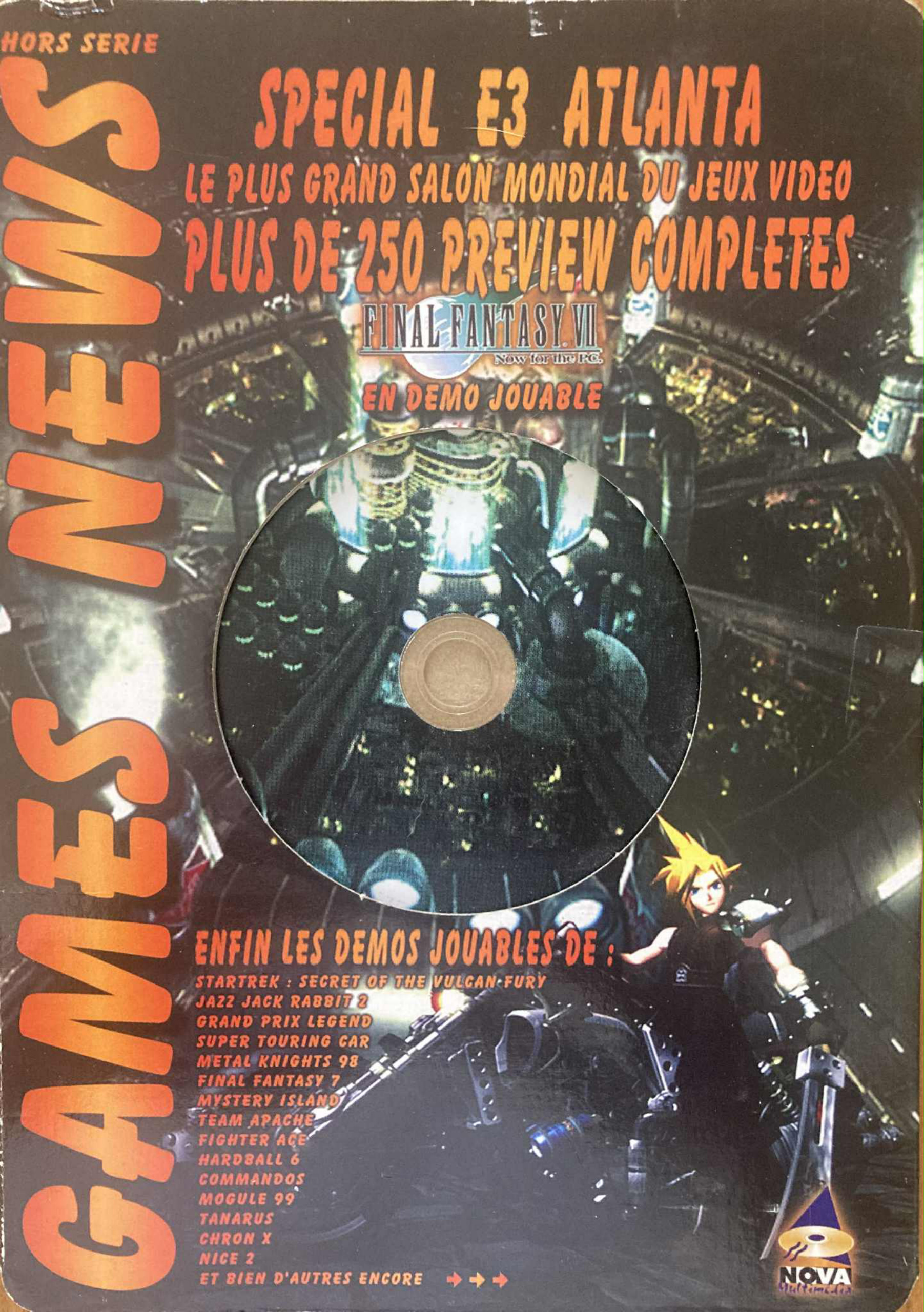 Première page de gamesnews numerohs01