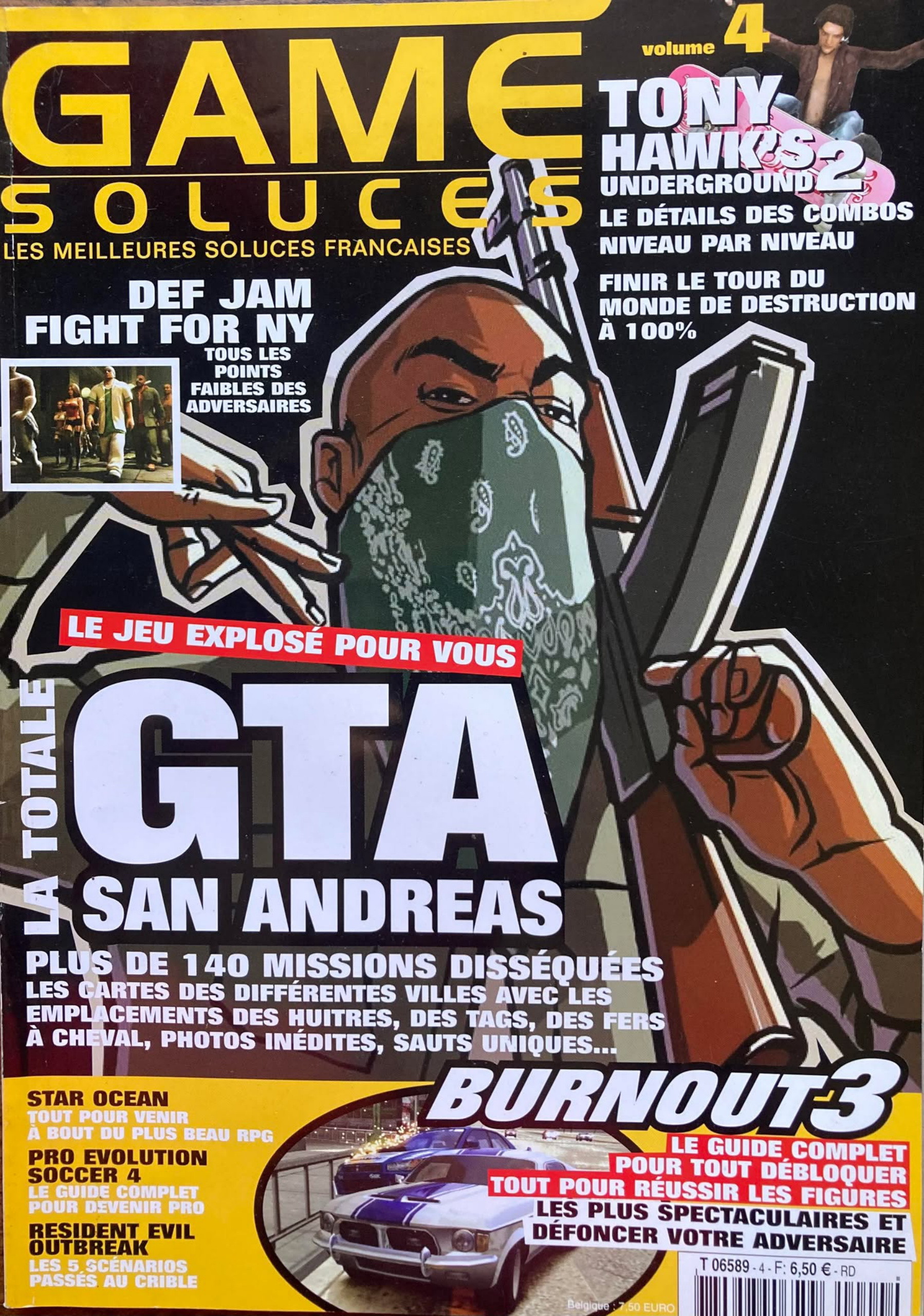 Première page de gamesoluces numero04