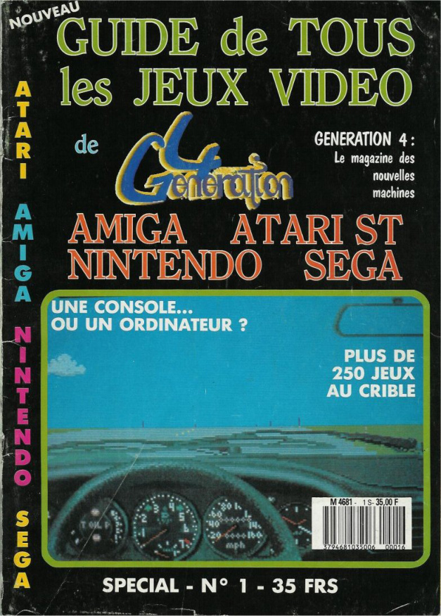 Première page de generation4 numero001