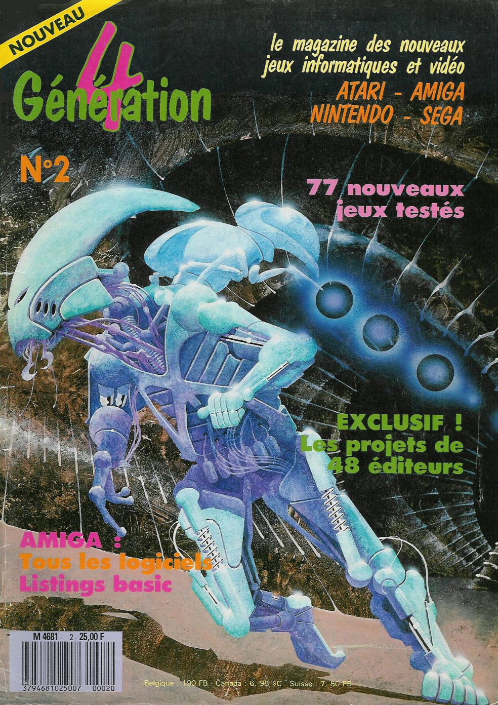 Première page de generation4 numero002