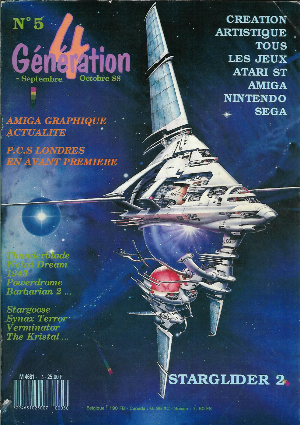 Première page de generation4 numero005