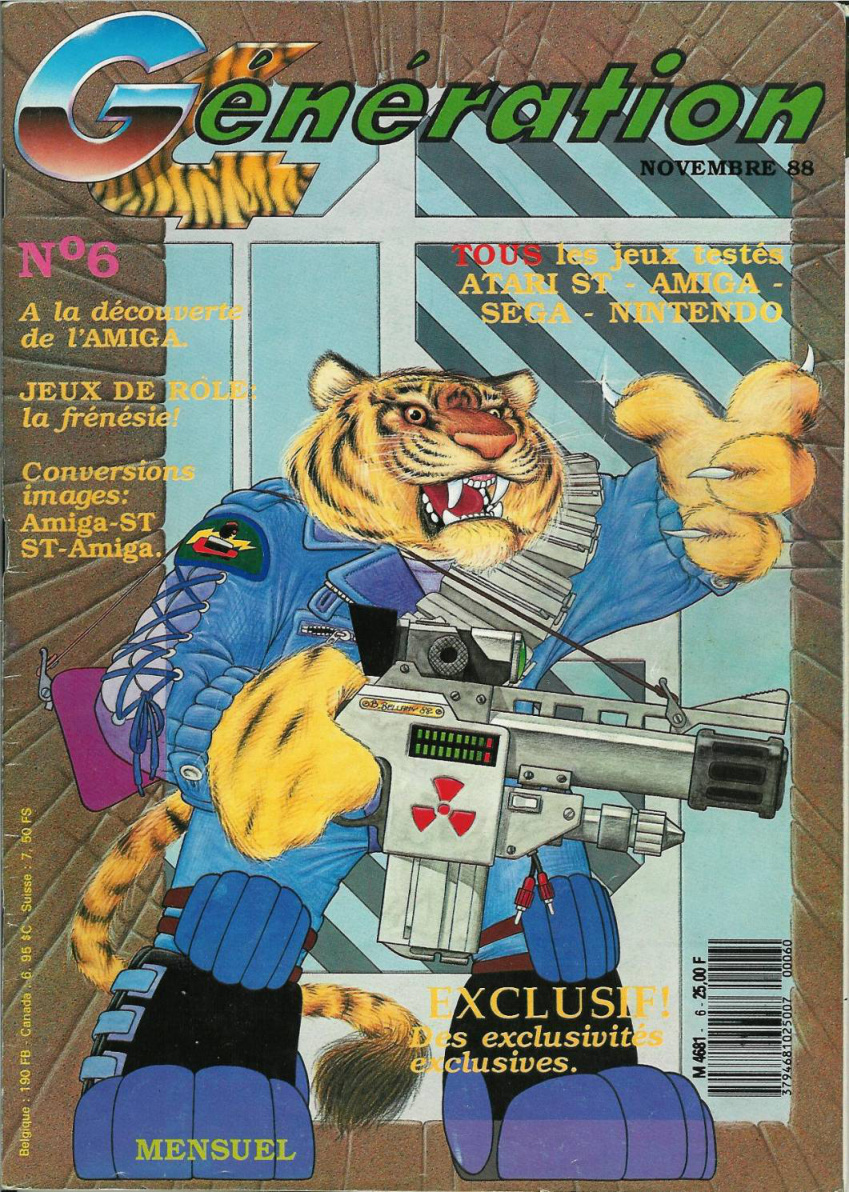 Première page de generation4 numero006