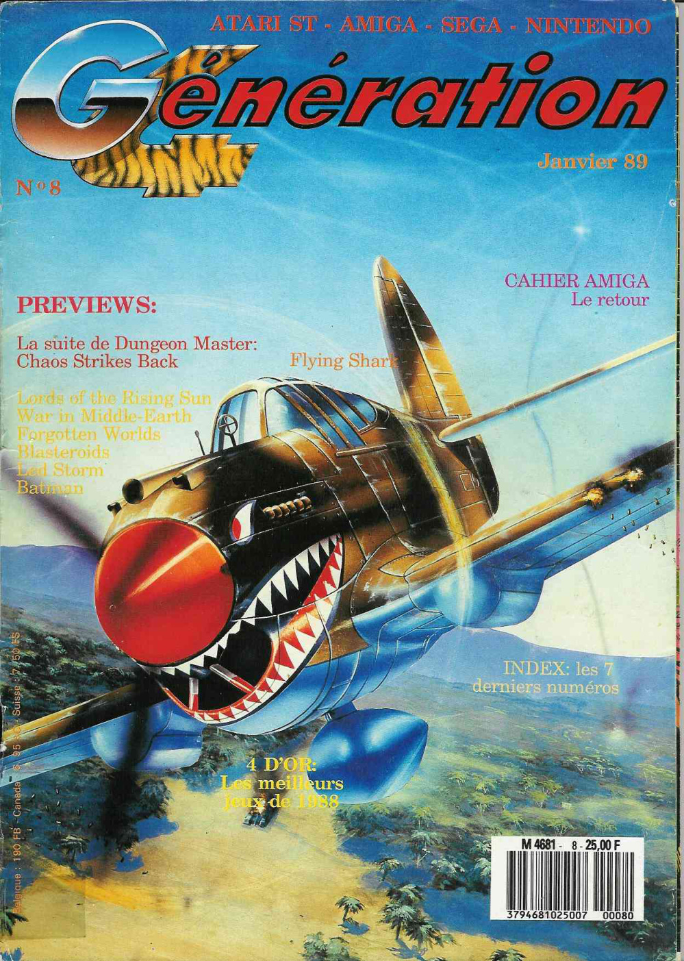 Première page de generation4 numero008