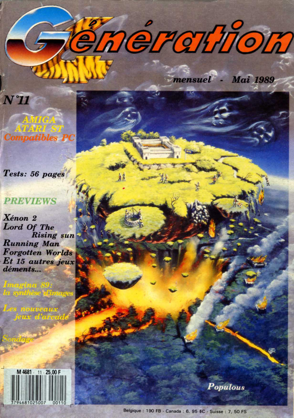 Première page de generation4 numero011