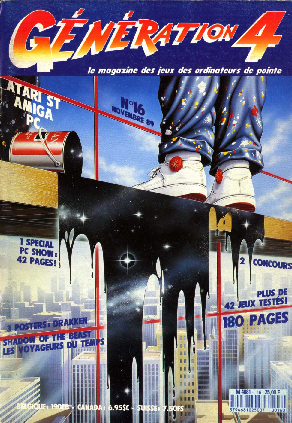 Première page de generation4 numero016