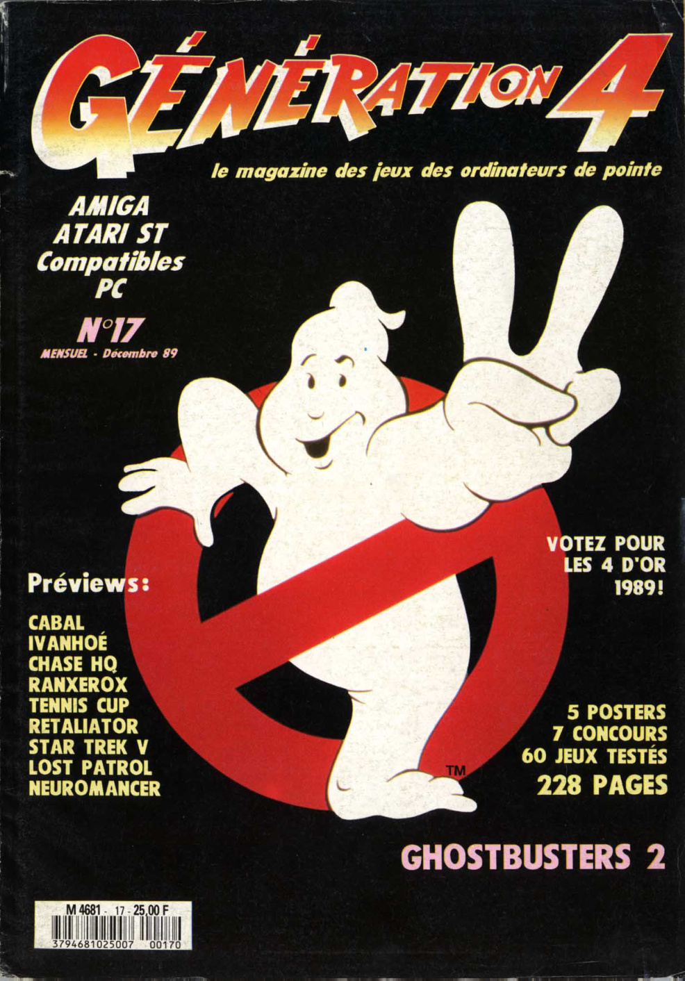 Première page de generation4 numero017