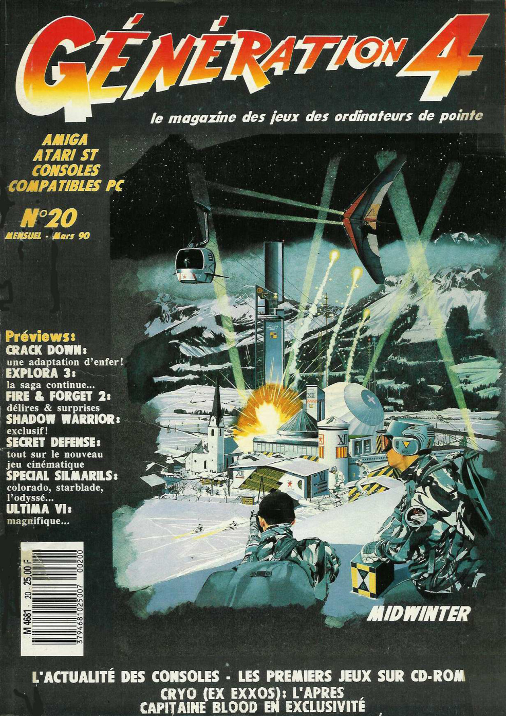 Première page de generation4 numero020