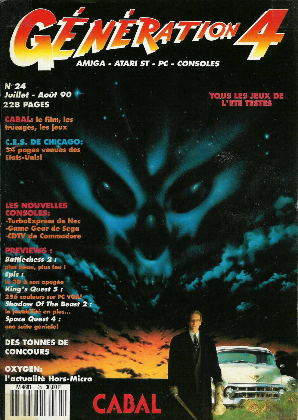 Première page de generation4 numero024