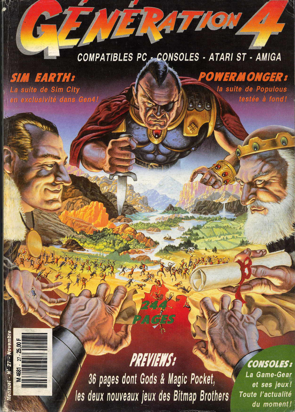 Première page de generation4 numero027