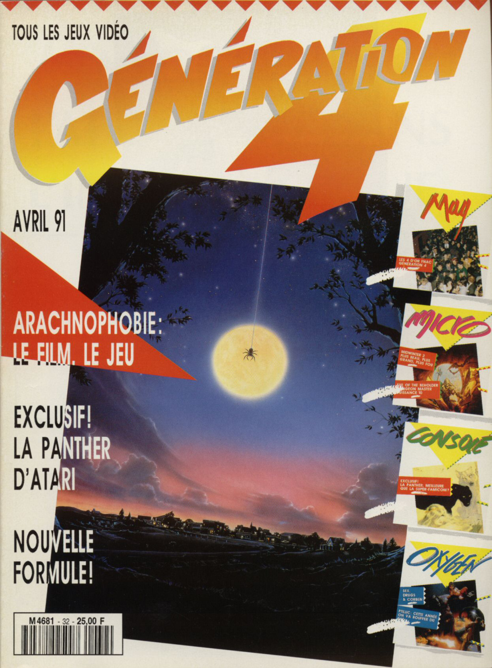 Première page de generation4 numero032