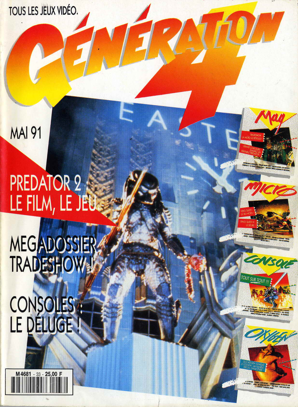 Première page de generation4 numero033