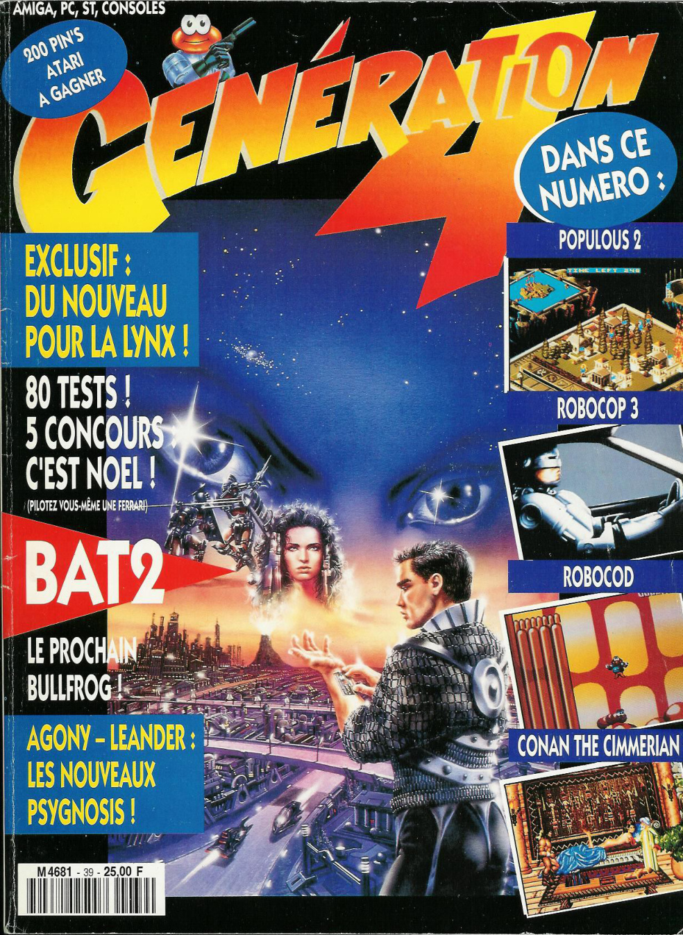 Première page de generation4 numero039