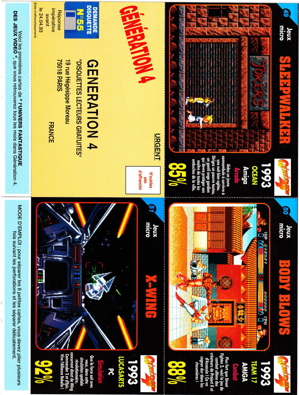 Première page de generation4 numero054