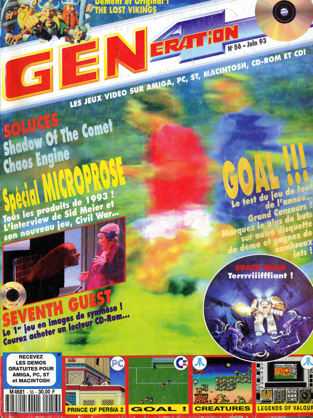 Première page de generation4 numero056