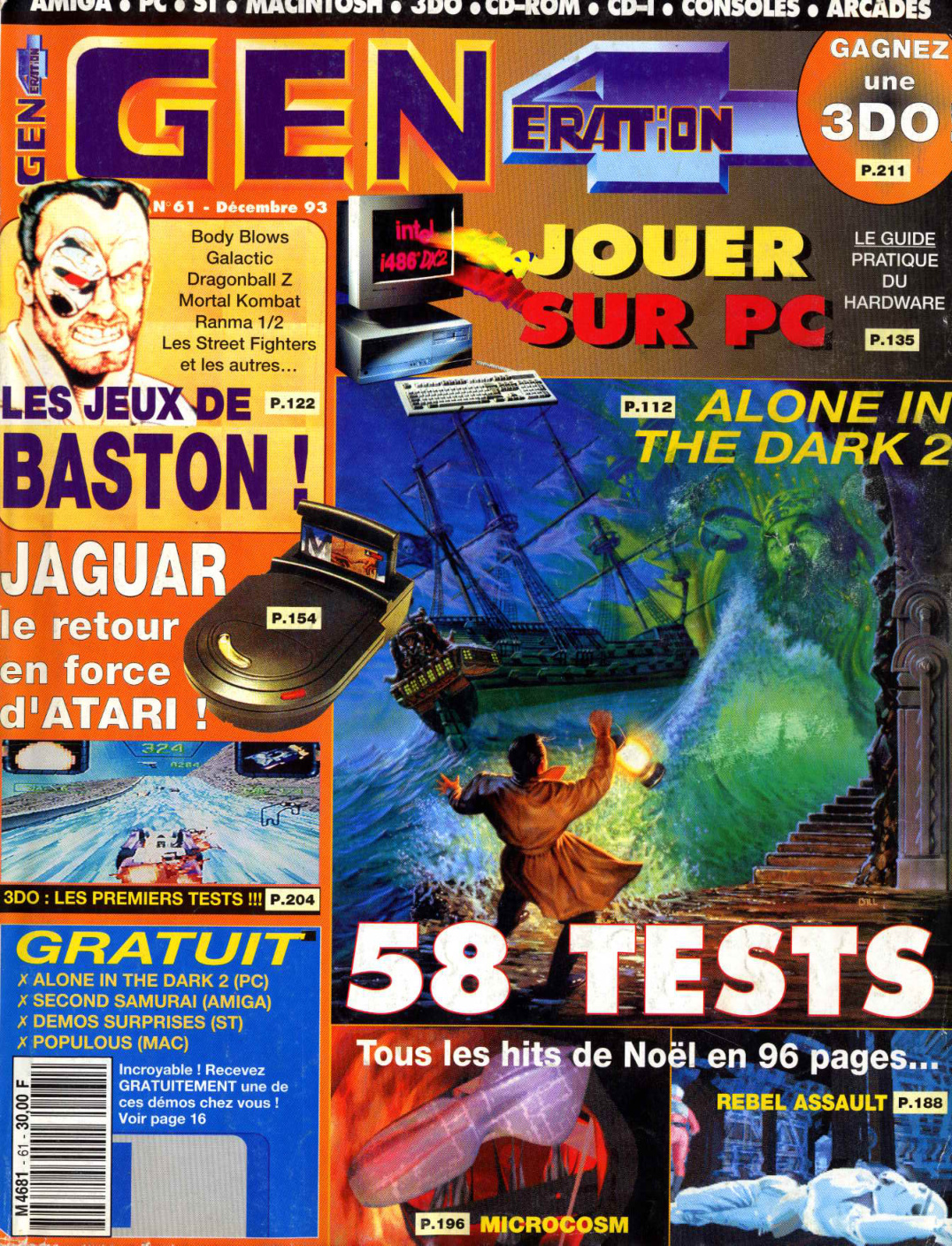 Première page de generation4 numero061