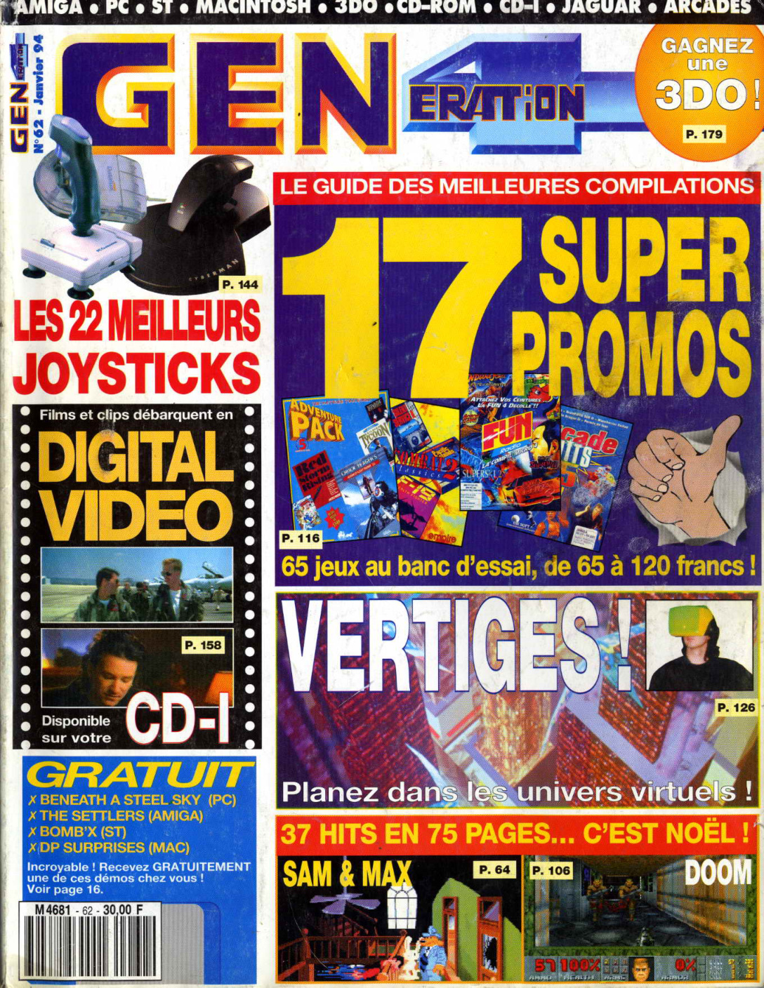 Première page de generation4 numero062