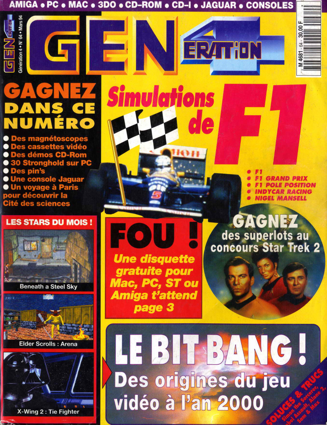 Première page de generation4 numero064