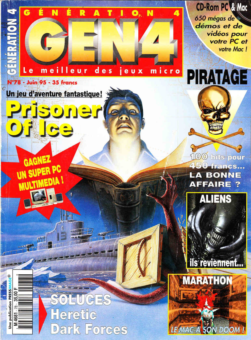 Première page de generation4 numero078