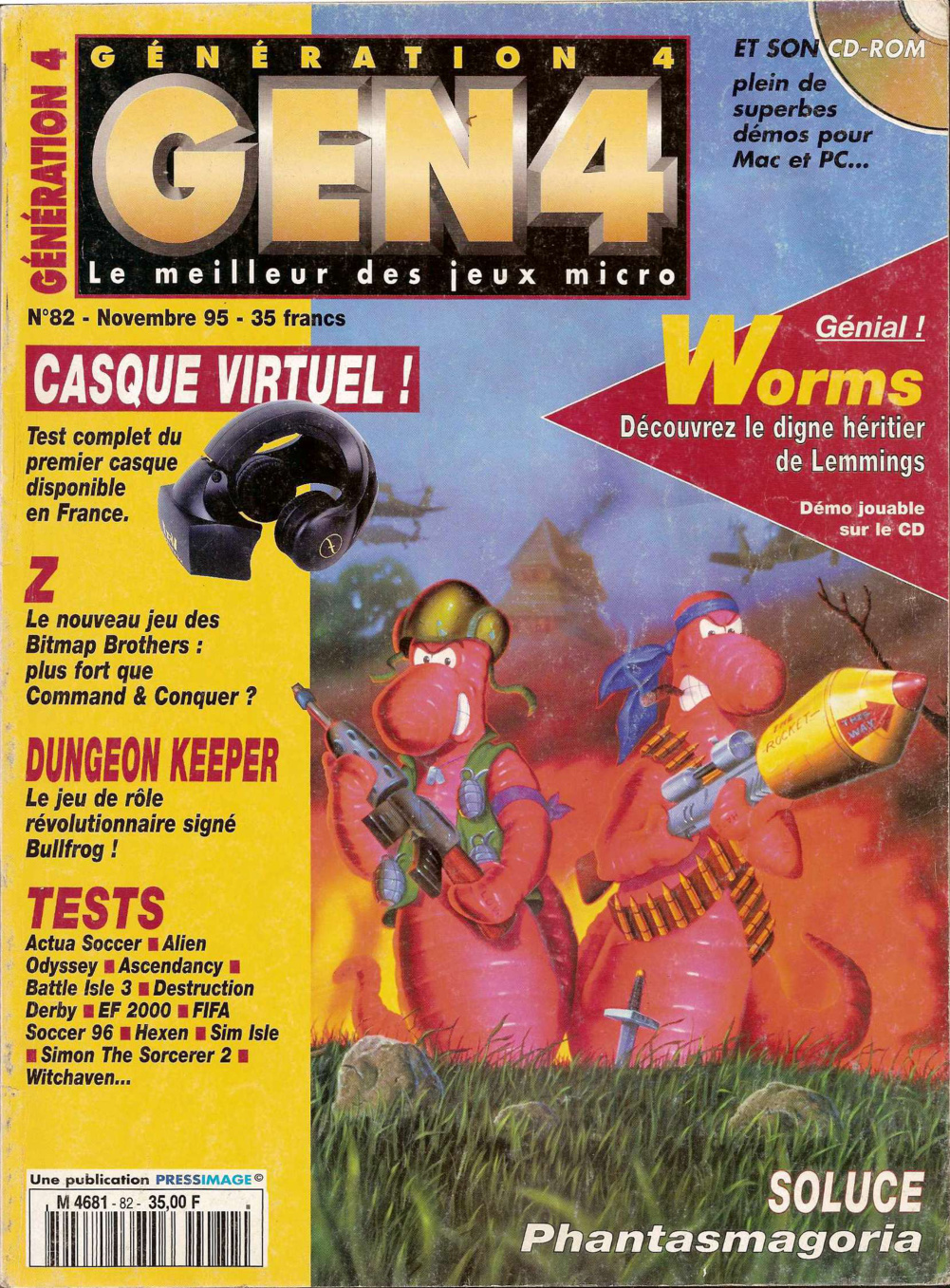 Première page de generation4 numero082