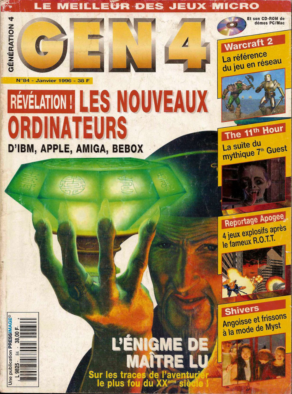Première page de generation4 numero084