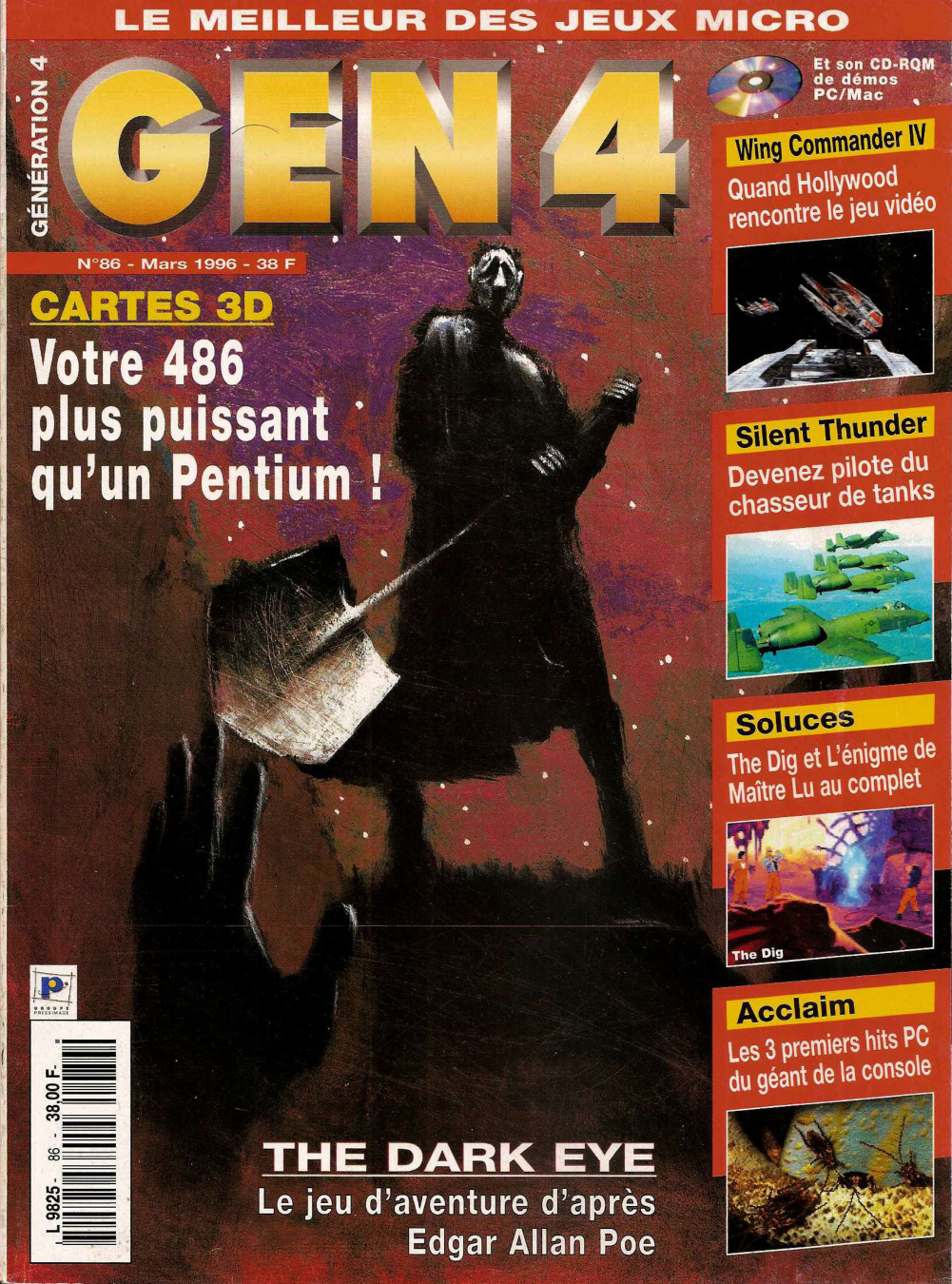 Première page de generation4 numero086