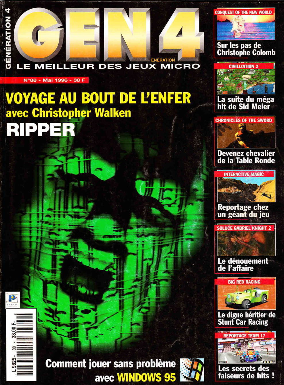 Première page de generation4 numero088