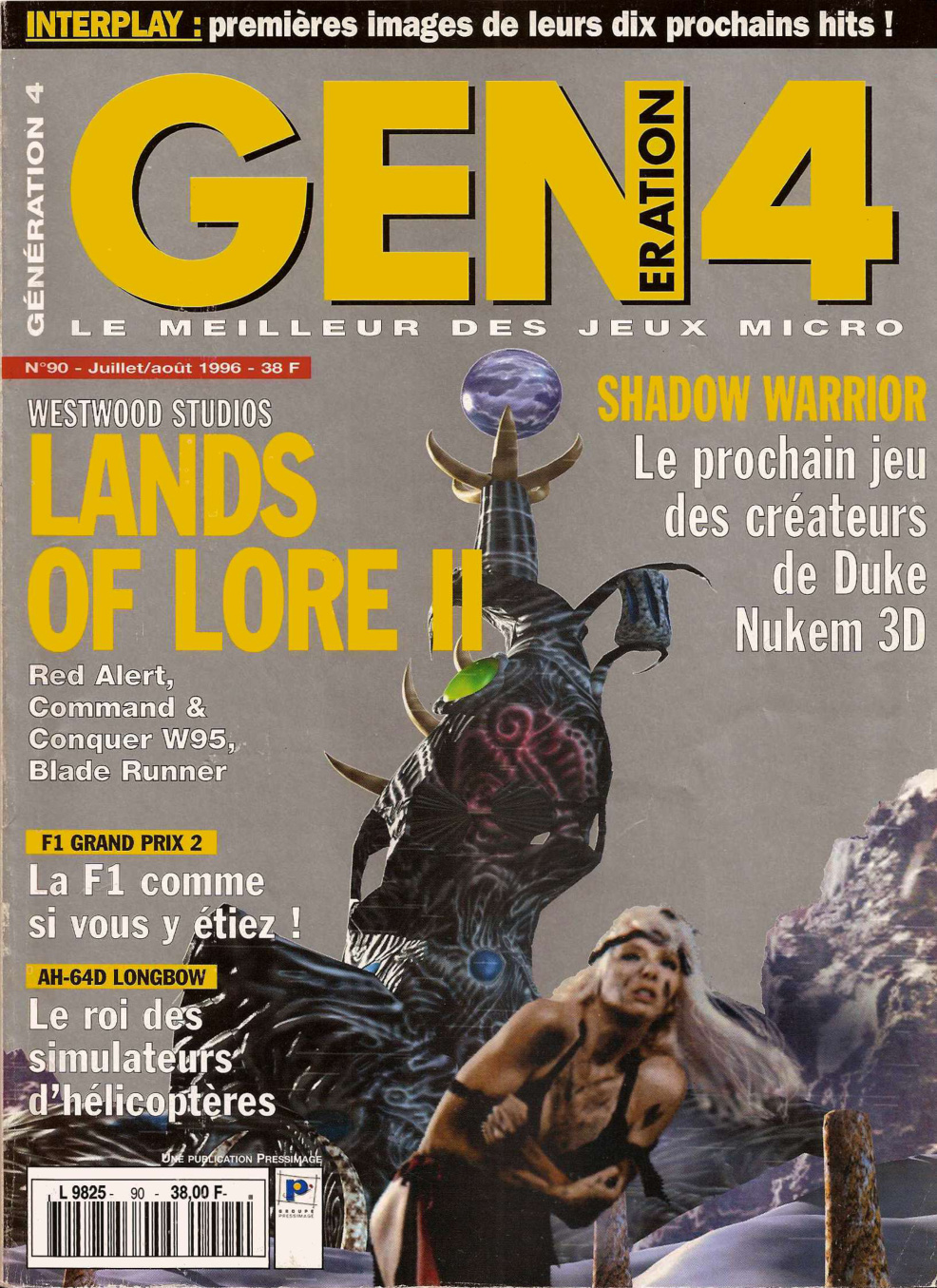 Première page de generation4 numero090