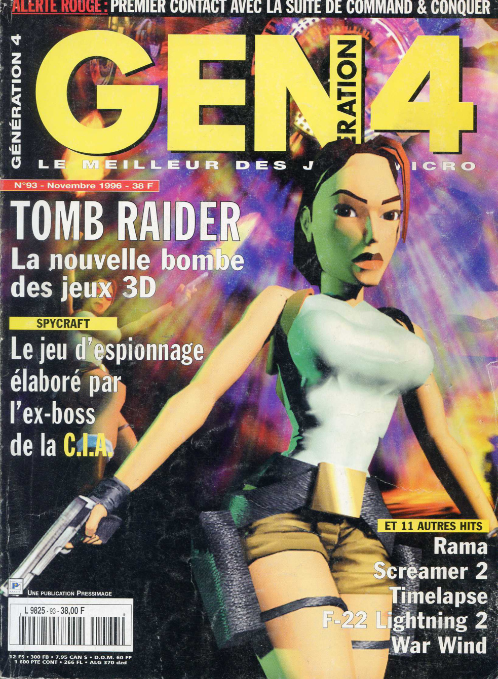 Première page de generation4 numero093