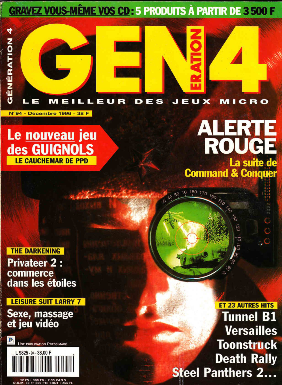 Première page de generation4 numero094