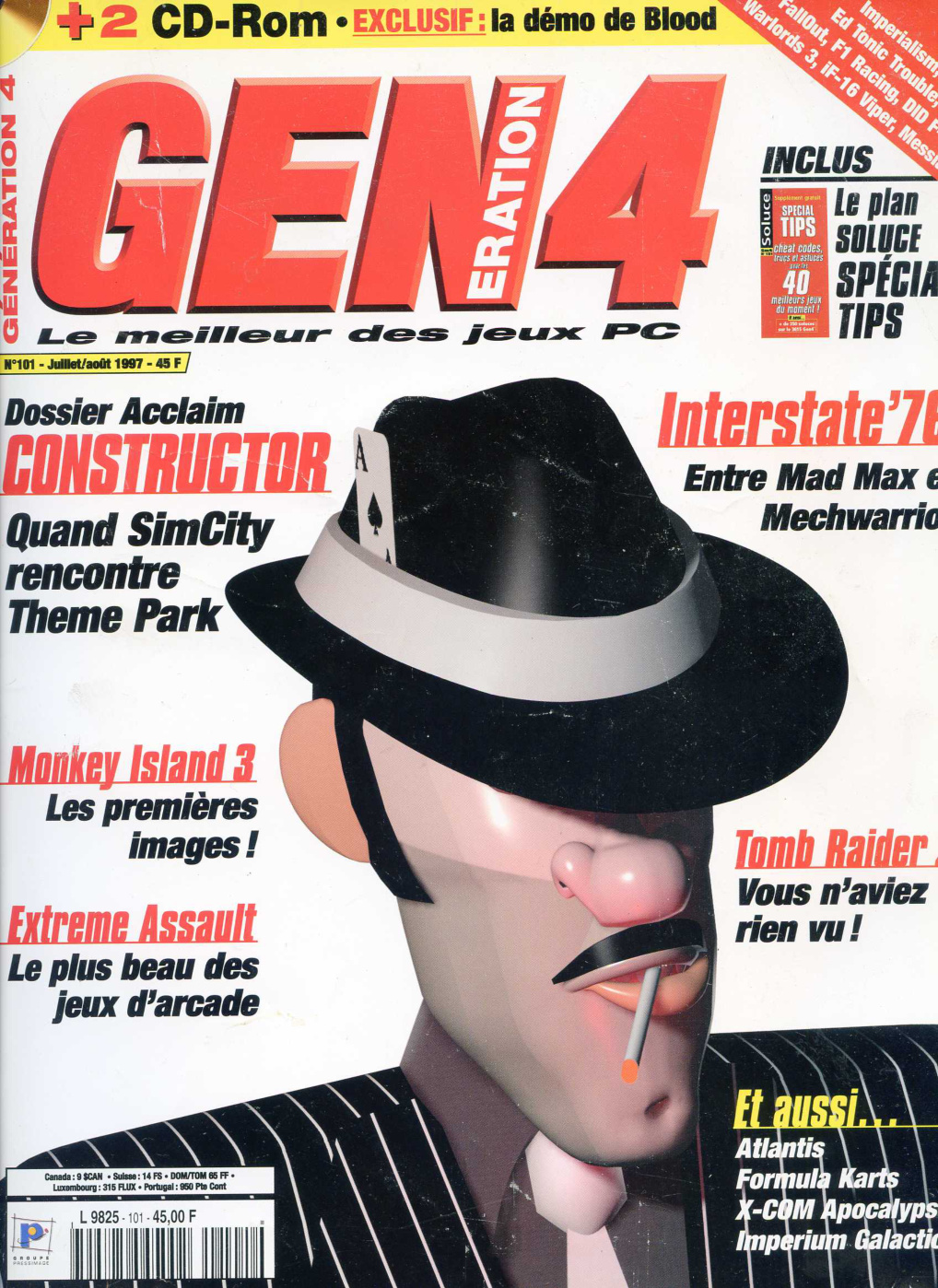 Première page de generation4 numero101