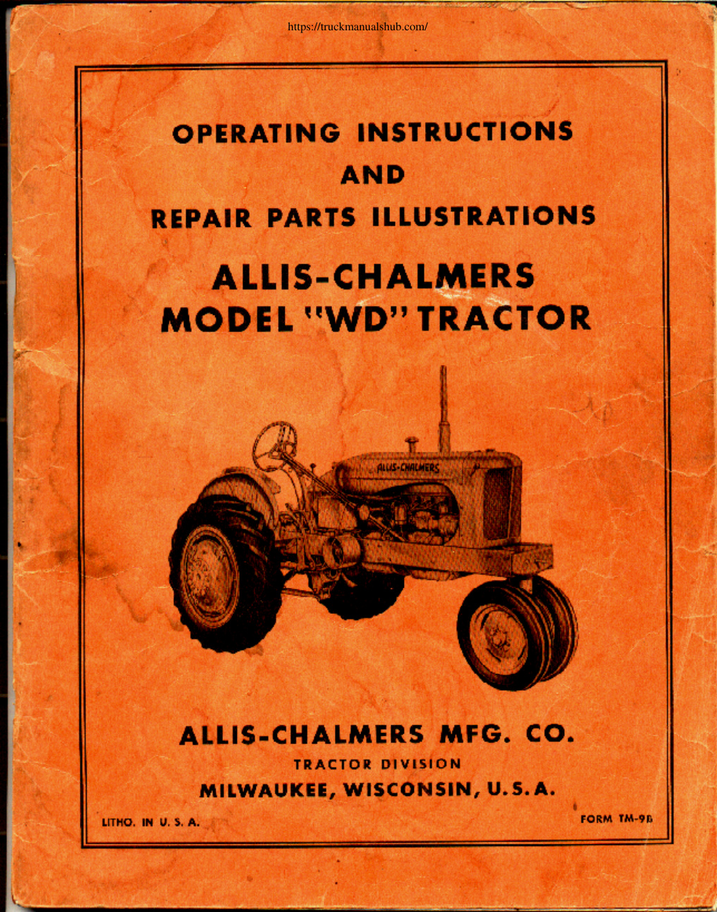 Première page de OPERATING INSTRUCTIONS