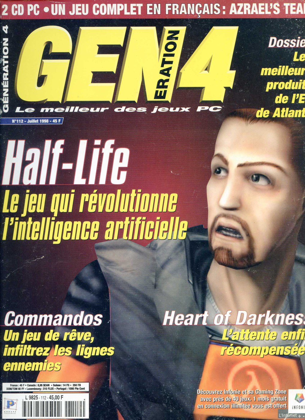 Première page de generation4 numero112