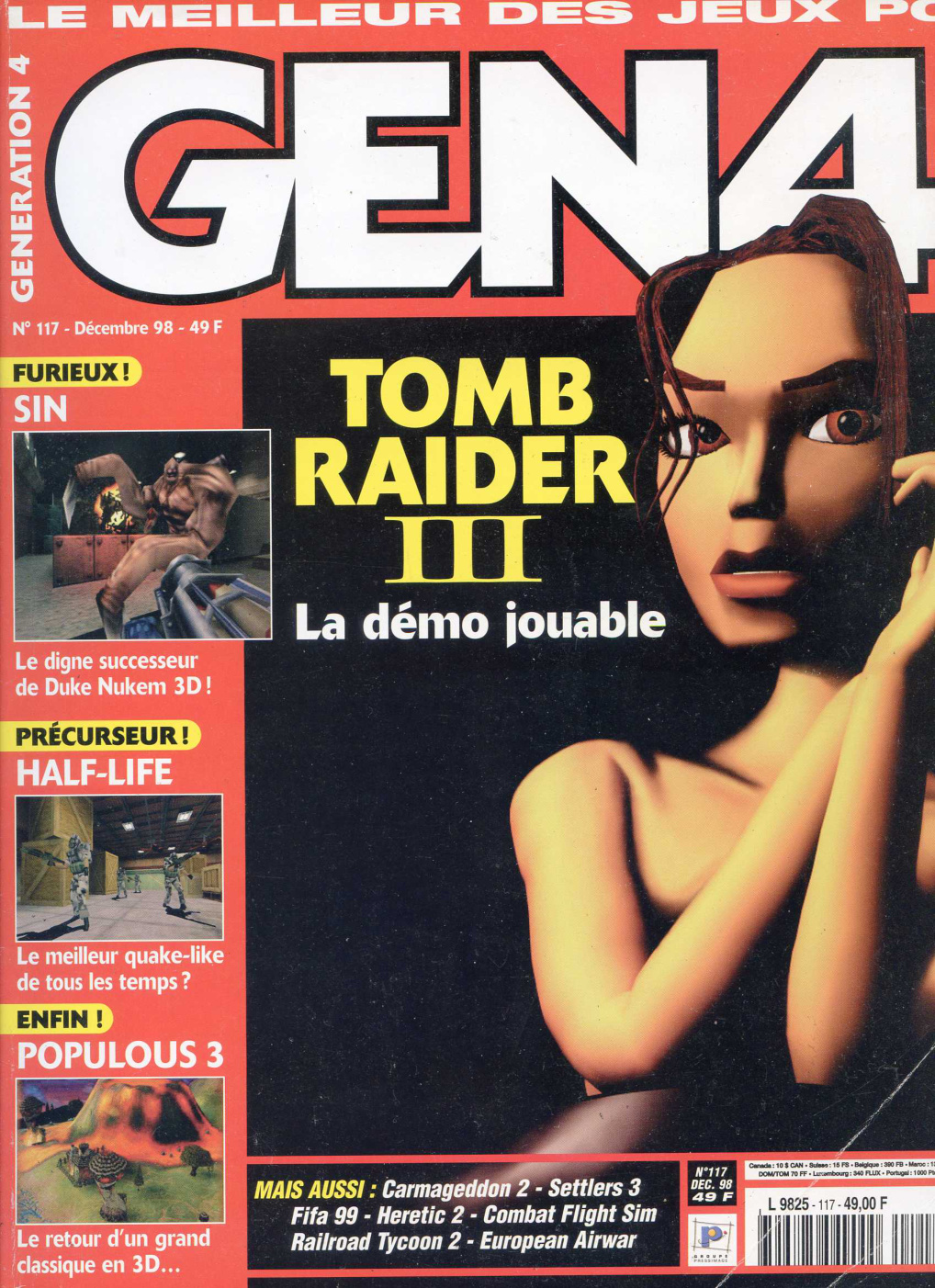 Première page de generation4 numero117