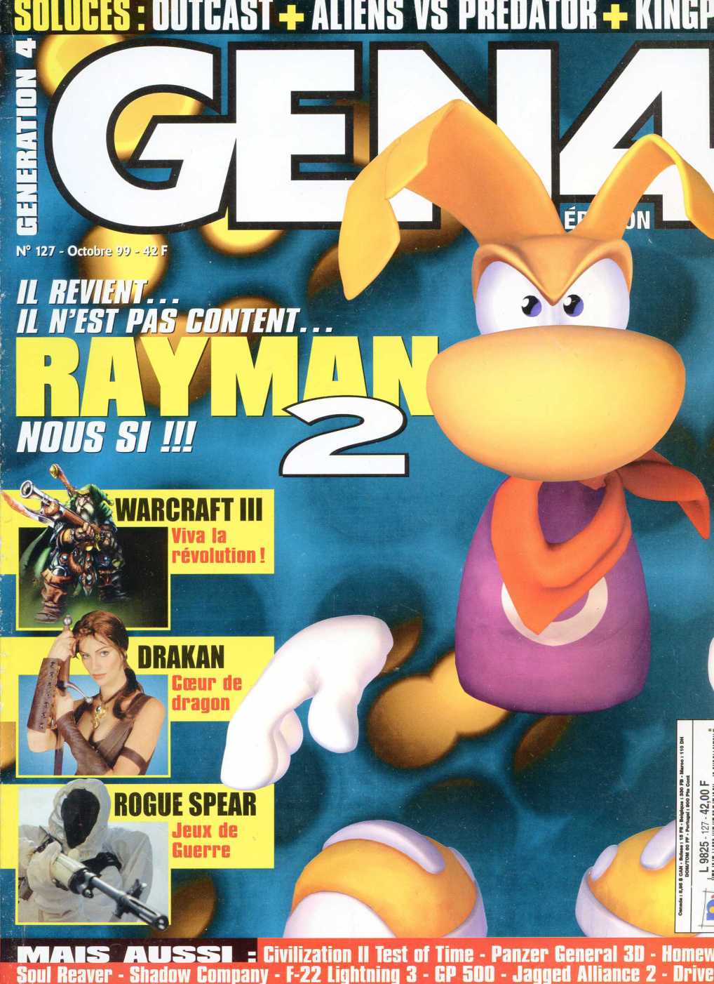 Première page de generation4 numero127