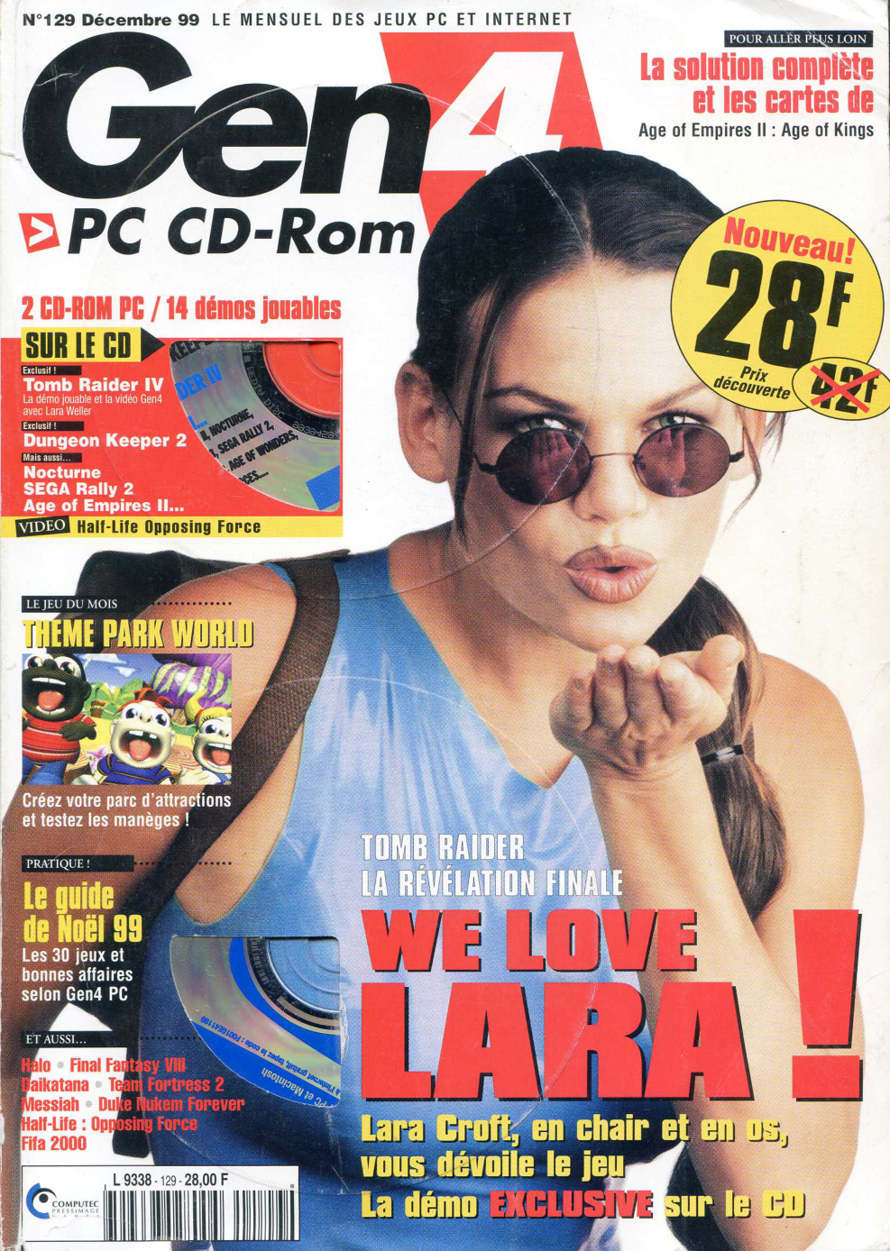 Première page de generation4 numero129